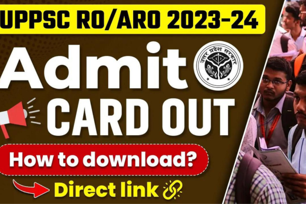 UPPSC RO ARO Admit Card 2024