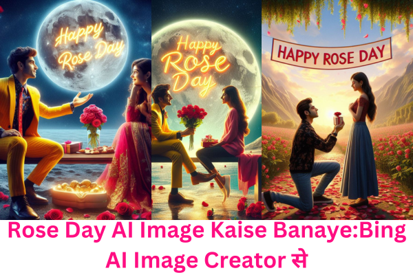 Rose Day AI Image Kaise Banaye