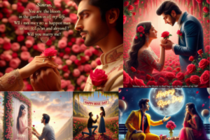 How to create Rose Day AI Image