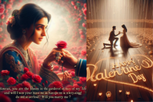 How To Create Valentine Day AI Image
