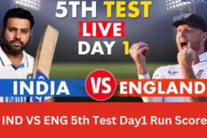 IND VS ENG 5thTest Day1Run Score