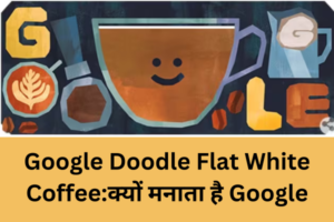 Google Doodle Flat White Coffee