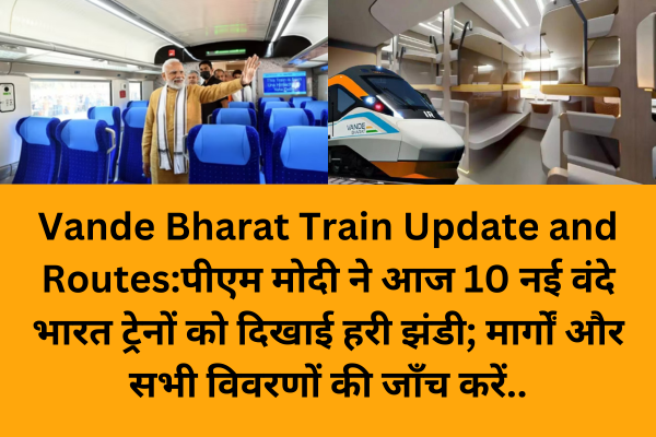 Vande Bharat Train Update and Routes